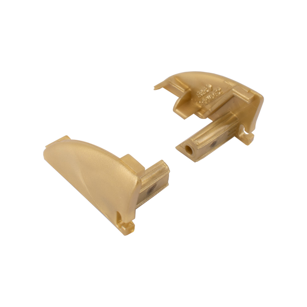 Expelex End Caps Pair - Gold